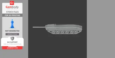 Challenger 2 tank - Tank Model STL