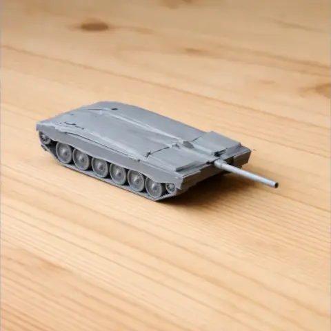 Challenger 2 tank - Tank Model STL