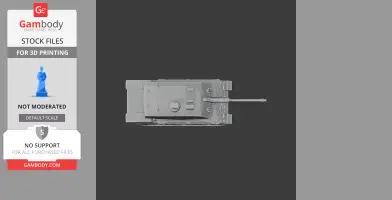 Challenger 3 tank - Tank Model STL