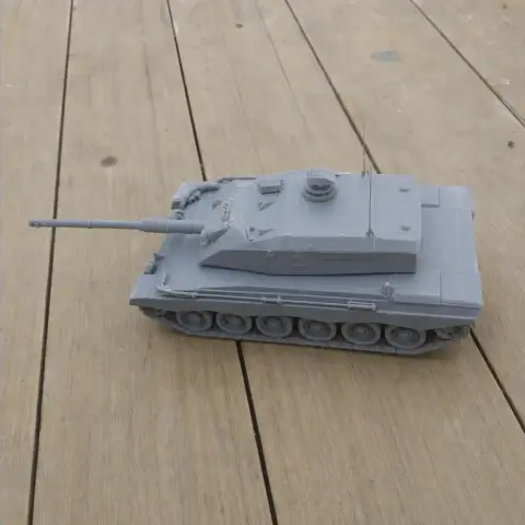 Challenger 3 tank - Tank Model STL