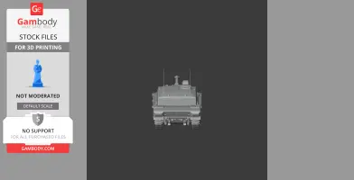 Challenger 3 tank - Tank Model STL