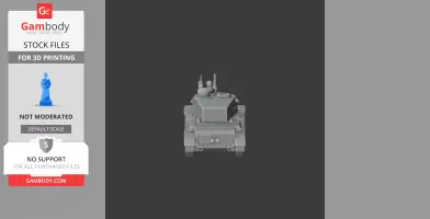 Charioteer tank - Tank Model STL