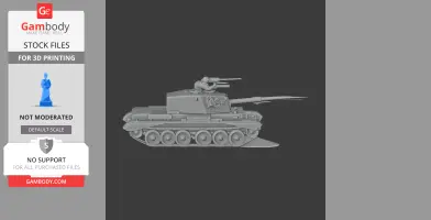Charioteer tank - Tank Model STL