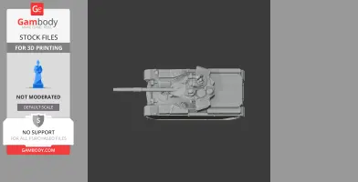Chieftain tank - Tank Model STL
