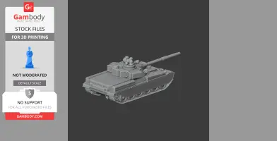 Chieftain tank - Tank Model STL