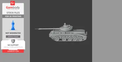 Comet tank - Tank Model STL