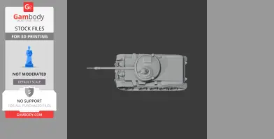 Comet tank - Tank Model STL