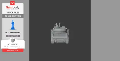 Comet tank - Tank Model STL