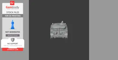 Comet tank - Tank Model STL