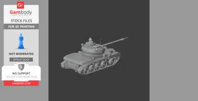Comet tank - Tank Model STL