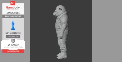 Alpha Hog - Satisfactory - Character Figure STL