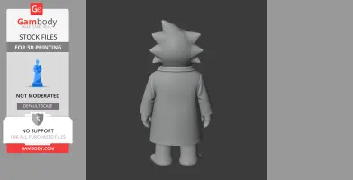 Alphys - Undertale - Character Figure STL