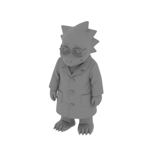 Alphys - Undertale.stl