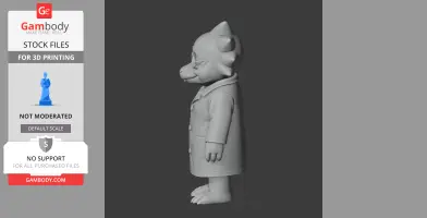Alphys - Undertale - Character Figure STL