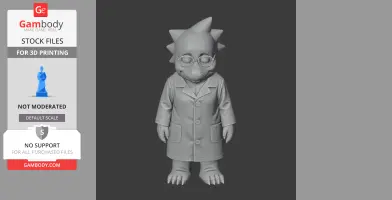 Alphys - Undertale - Character Figure STL