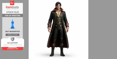 Antonio Belpaese - Vampire Survivors - Character Figure STL
