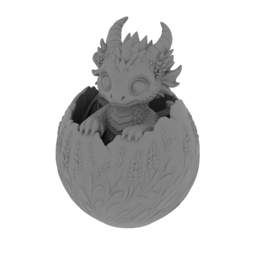 Lavender Baby Dragon.stl