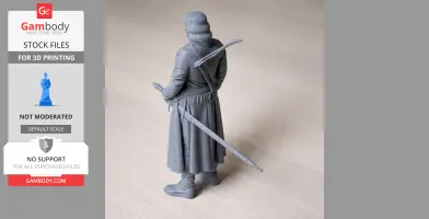 Aragorn Lord of the Rings Figurine - Character Figure STL