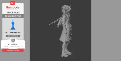 Arataki Itto - Genshin Impact - Character Figure STL