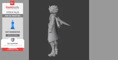 Arataki Itto - Genshin Impact - Character Figure STL
