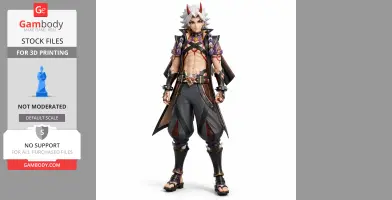 Arataki Itto - Genshin Impact - Character Figure STL