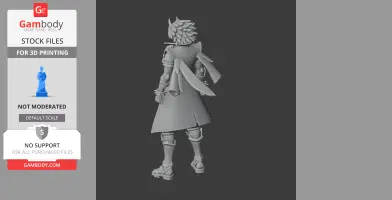 Arataki Itto - Genshin Impact - Character Figure STL