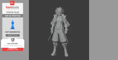 Arataki Itto - Genshin Impact - Character Figure STL
