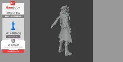 Arataki Itto - Genshin Impact - Character Figure STL