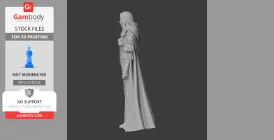 Arca Ladonna - Vampire Survivors - Character Figure STL