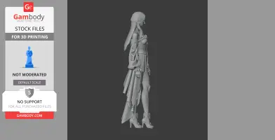 Arcana - Lost Ark - Character Figure STL
