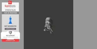 Arcana - Lost Ark - Character Figure STL