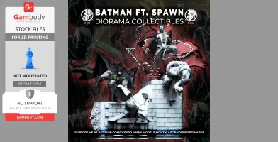 BATMAN GARGOYLE PREMIUM 3D PRINTING MODEL