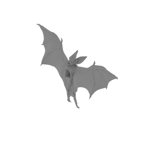 Batman Gargoyle Bust bat_4.stl