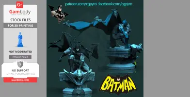 BATMAN GARGOYLE PREMIUM 3D PRINTING MODEL