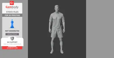 Klaas-Jan Huntelaar Figurine - Religious Statue STL