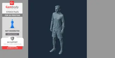 Ruud van Nistelrooy - Religious Statue STL