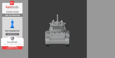 A10 Cruiser tank - Tank Model STL