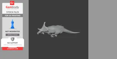 Mercuriceratops - Prehistoric Animal STL