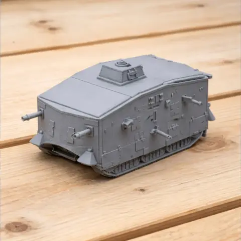 A7V (WWI) tank - Tank Model STL