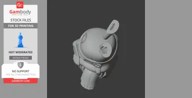 Bugs Bunny Stormtrooper Ring Figure - Mashup Figure STL