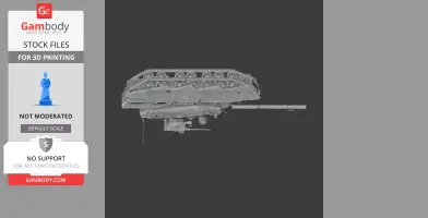 AbramsX (concept) tank - Tank Model STL