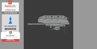AbramsX (concept) tank - Tank Model STL