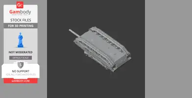 AbramsX (concept) tank - Tank Model STL