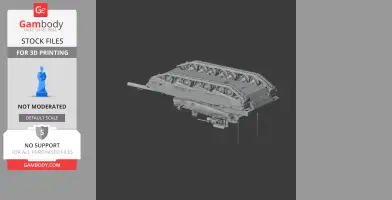AbramsX (concept) tank - Tank Model STL