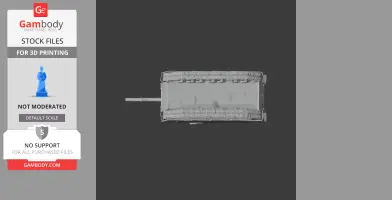 AbramsX (concept) tank - Tank Model STL