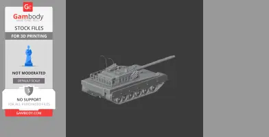 Al-Khalid tank - Tank Model STL