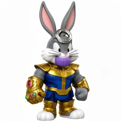 Bugs Bunny Thanos Ring Figure - Mashup Figure STL