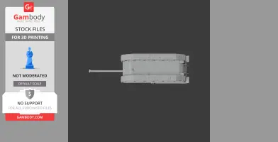 AMX M4 (1949) tank - Tank Model STL