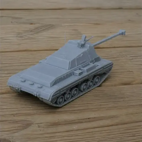Archer (British TD) tank - Tank Model STL