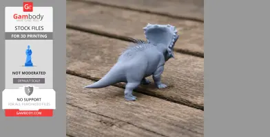 Mercuriceratops - Prehistoric Animal STL